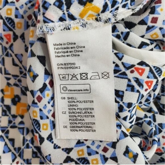 Beautiful Toned Resortwear Mozaic Print Cami Strappy Top - Picture 16 of 16